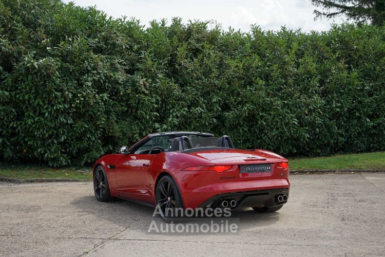 Jaguar F-Type Cabriolet V8 S 495 Ch 920 €/mois Caméra, Meridian Surround 770 W, Sièges Ch., Accès Sans Clé ... Etat EXCEPTIONNEL Rév. 11/2024 Gar. 12 Mois - <small></small> 73.900 € <small>TTC</small> - #5