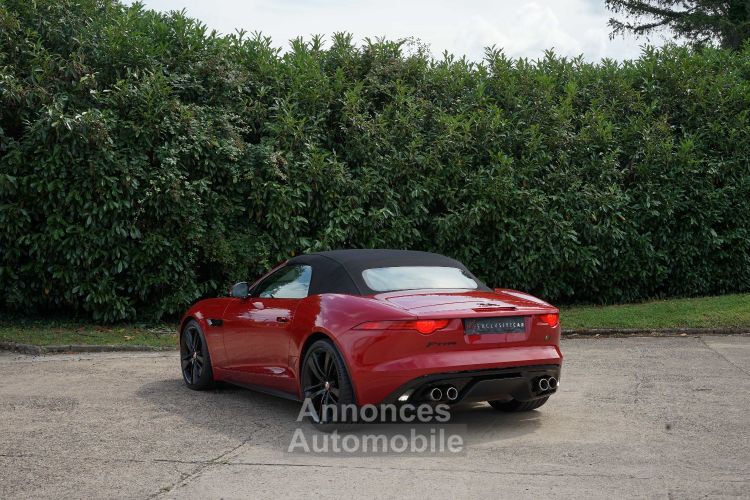 Jaguar F-Type Cabriolet V8 S 495 Ch 920 €/mois Caméra, Meridian Surround 770 W, Sièges Ch., Accès Sans Clé ... Etat EXCEPTIONNEL Rév. 11/2024 Gar. 12 Mois - <small></small> 73.900 € <small>TTC</small> - #6