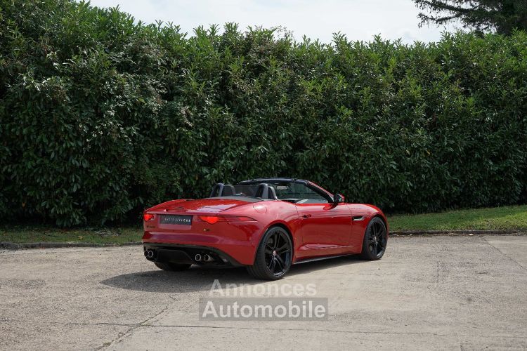 Jaguar F-Type Cabriolet V8 S 495 Ch 920 €/mois Caméra, Meridian Surround 770 W, Sièges Ch., Accès Sans Clé ... Etat EXCEPTIONNEL Rév. 11/2024 Gar. 12 Mois - <small></small> 73.900 € <small>TTC</small> - #9