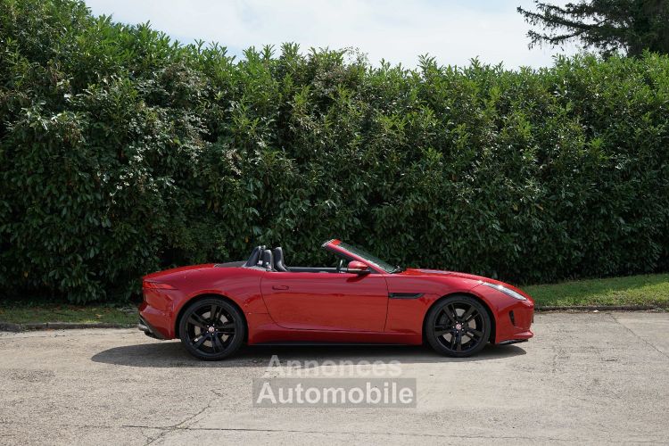 Jaguar F-Type Cabriolet V8 S 495 Ch - 920 €/mois - Caméra, Meridian Surround 770 W, Sièges Ch., Accès Sans Clé ... - Etat EXCEPTIONNEL - Rév. 11/2024 - Gar. 12 Mois - <small></small> 73.900 € <small>TTC</small> - #12