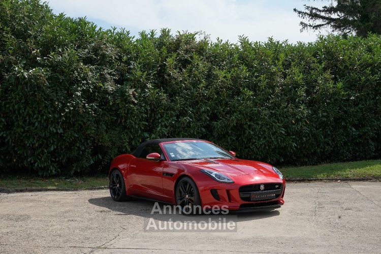 Jaguar F-Type Cabriolet V8 S 495 Ch 920 €/mois Caméra, Meridian Surround 770 W, Sièges Ch., Accès Sans Clé ... Etat EXCEPTIONNEL Rév. 11/2024 Gar. 12 Mois - <small></small> 73.900 € <small>TTC</small> - #14