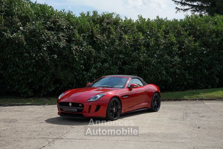 Jaguar F-Type Cabriolet V8 S 495 Ch 920 €/mois Caméra, Meridian Surround 770 W, Sièges Ch., Accès Sans Clé ... Etat EXCEPTIONNEL Rév. 11/2024 Gar. 12 Mois - <small></small> 73.900 € <small>TTC</small> - #2