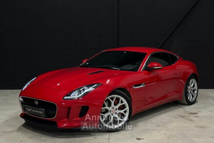 Jaguar F-Type Coupé 3.0 V6 340 CV Rouge Caldera - Française - <small></small> 44.990 € <small>TTC</small> - #1