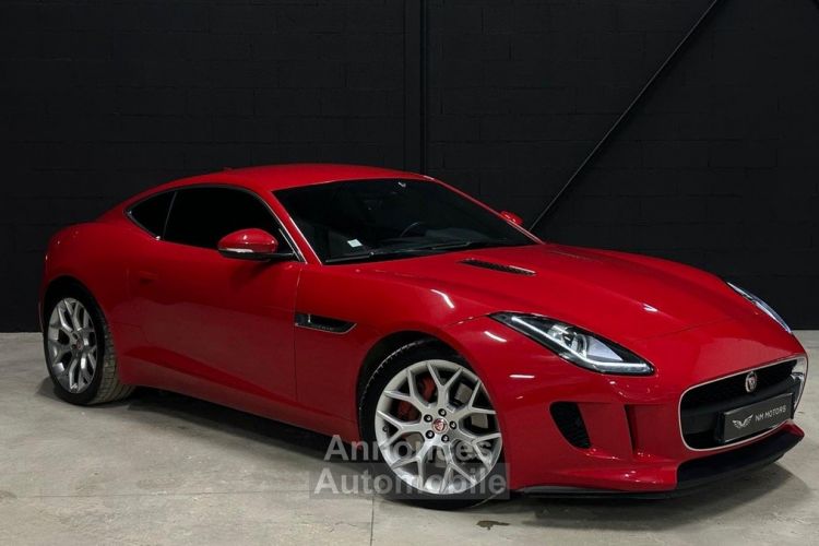 Jaguar F-Type Coupé 3.0 V6 340 CV Rouge Caldera - Française - <small></small> 44.990 € <small>TTC</small> - #5