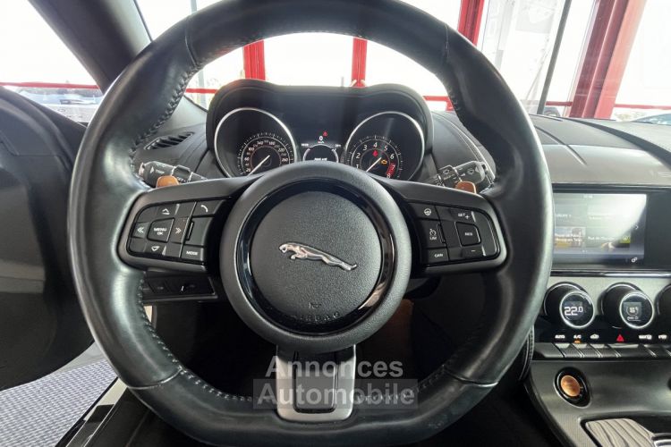 Jaguar F-Type COUPE 3,0 V6 380 S BVA8 AWD GPS CAMERA BI-XENON HIFI MERIDIAN SIEGE PERFORMANCE REGULATEUR LI - <small></small> 52.990 € <small>TTC</small> - #7