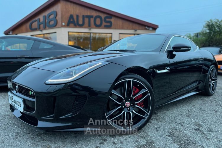 Jaguar F-Type coupé R 550ch Noir toit panoramique 59900€ - <small></small> 59.900 € <small>TTC</small> - #3