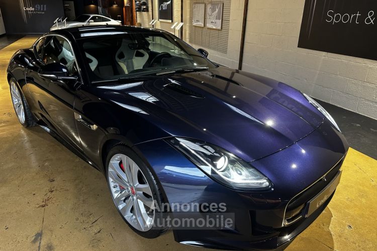 Jaguar F-Type COUPE V8 R 5.0 550 Suralimente A ETAT PARFAIT CARNET 100% - <small></small> 67.900 € <small>TTC</small> - #3