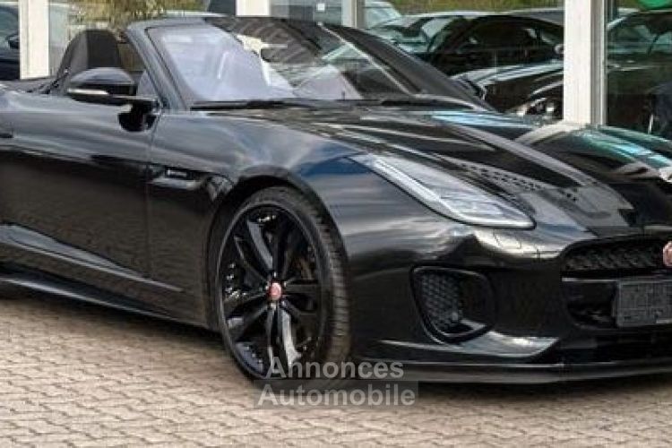 Jaguar F-Type Jaguar F-Type Cabriolet R-Dynamic Black Pack Noir V6 3.0L S 381 Cuir Noir Son Meridian Caméra Garantie 12 mois Prémium - <small></small> 51.490 € <small>TTC</small> - #1