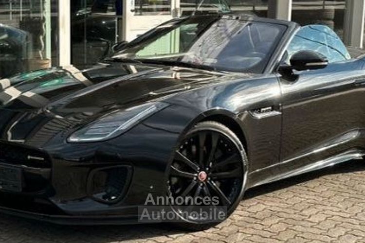 Jaguar F-Type Jaguar F-Type Cabriolet R-Dynamic Black Pack Noir V6 3.0L S 381 Cuir Noir Son Meridian Caméra Garantie 12 mois Prémium - <small></small> 51.490 € <small>TTC</small> - #3