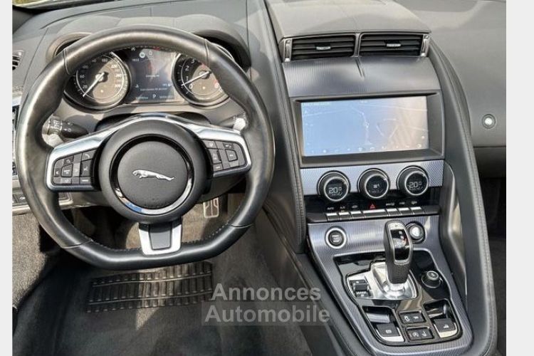 Jaguar F-Type Jaguar F-Type Cabriolet R-Dynamic Black Pack Noir V6 3.0L S 381 Cuir Noir Son Meridian Caméra Garantie 12 mois Prémium - <small></small> 51.490 € <small>TTC</small> - #11