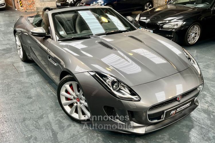 Jaguar F-Type Roadster 3.0L V6 340 ch 21 720 Km Historique & suivi complet État proche du neuf - <small></small> 48.780 € <small>TTC</small> - #4