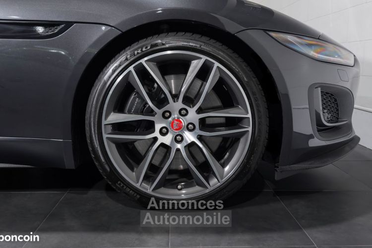 Jaguar F-Type V8 P450 R-DYNAMIC – 1°main Française 16k d’options Toit Pano Sièges Performance Cuir Étendu Echapp. Sport 885e-mois - <small></small> 86.900 € <small>TTC</small> - #6