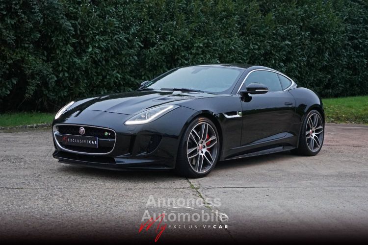 Jaguar F-Type V8 R 550 Ch 4 Roues Motrices BVA8 - 858 €/mois - Toit Pano, Caméra, Meridian, Sièges 14 Réglages, Hayon électrique... - Révisée 01/2025 - <small></small> 79.500 € <small>TTC</small> - #1