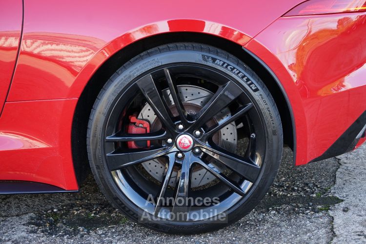 Jaguar F-Type V8 R 550 Ch - 860 €/mois - Toit Pano, Meridian 380 W, Sièges Chauffants, Accès Sans Clé, ... - Carnet JAGUAR - Révisée 2024 - <small></small> 65.000 € <small>TTC</small> - #12