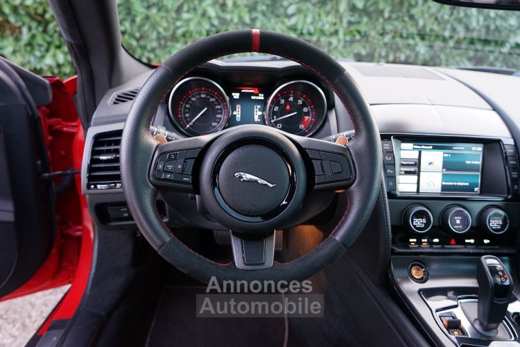 Jaguar F-Type V8 550 Ch 860 €/mois Toit Pano, Meridian 380 W, Sièges Chauffants, Accès Sans Clé, ... Carnet Révisée 43.655 kms - <small></small> 64.500 € <small>TTC</small> - #26