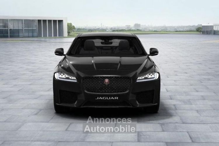 Jaguar XF 2.0D 180CH CHEQUERED FLAG BVA Santorini Black - <small></small> 38.900 € <small>TTC</small> - #5