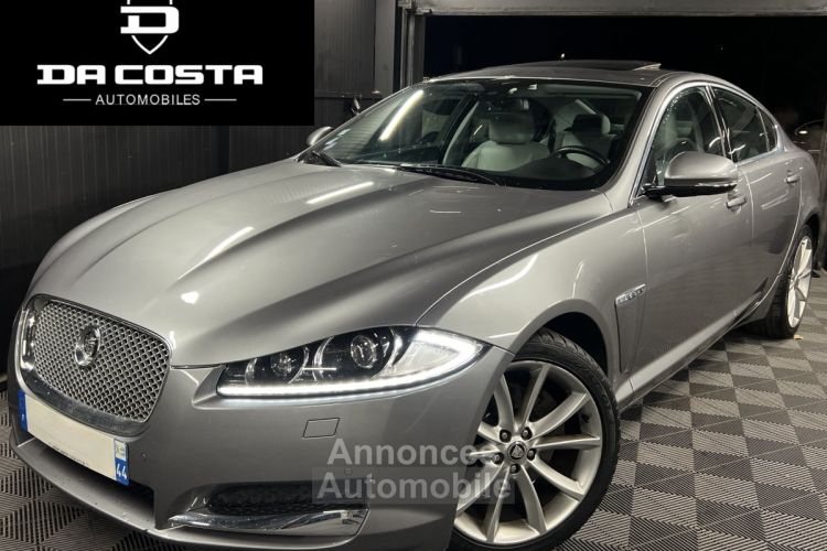 Jaguar XF PHASE 2 LUXE 2.0 Ti 140 BVA8 TOIT OUVRANT CUIR GPS ORIGINE FRANCE 64 100 Kms Garantie 1 an - <small></small> 18.970 € <small>TTC</small> - #1