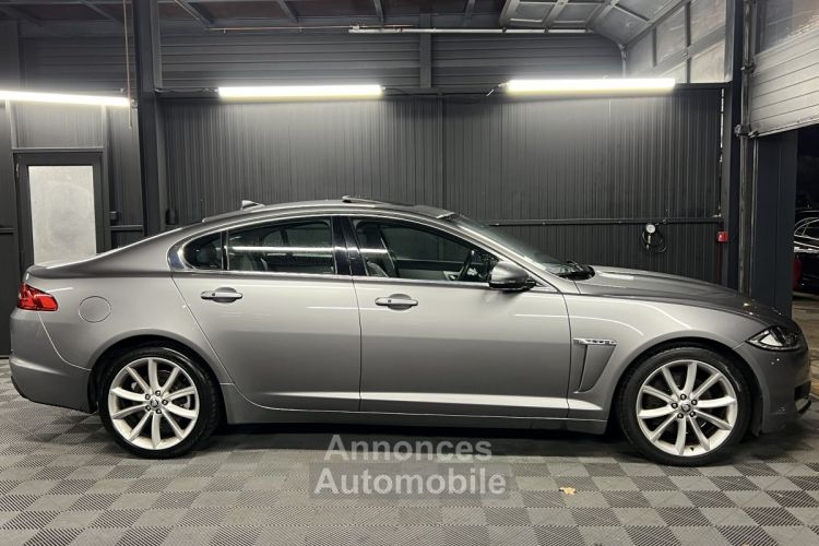 Jaguar XF PHASE 2 LUXE 2.0 Ti 140 BVA8 TOIT OUVRANT CUIR GPS ORIGINE FRANCE 64 100 Kms Garantie 1 an - <small></small> 18.970 € <small>TTC</small> - #5