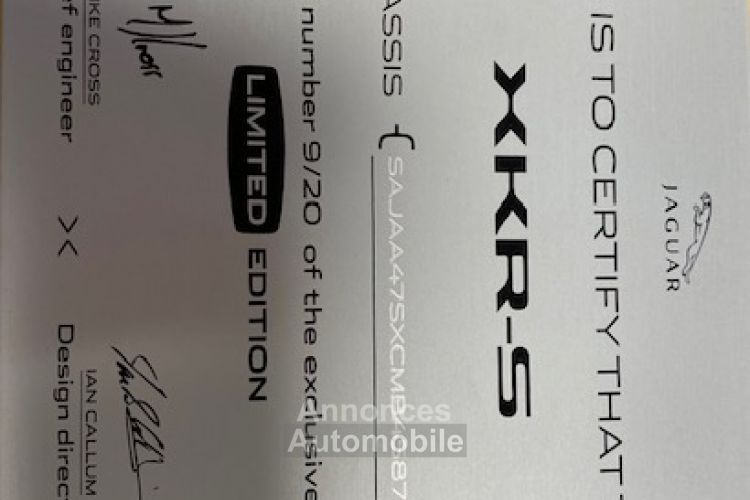 Jaguar XKRS - <small></small> 65.500 € <small>TTC</small> - #15