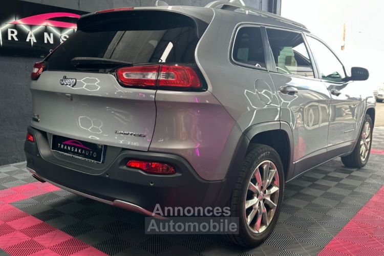 Jeep Cherokee Limited 140 ch 2.0L Multijet II 4x4 Active Drive Sièges chauffants/Ventilés ~ Toit panoramique ouvrant ~ Hayon électrique - <small></small> 10.490 € <small>TTC</small> - #4