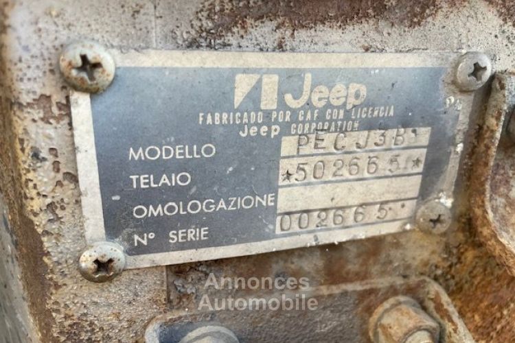 Jeep CJ5 CJ 3B - <small></small> 10.800 € <small>TTC</small> - #14