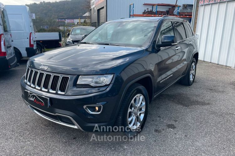 Jeep Grand Cherokee IV (2) 3.0 CRD V6 250 CV Limited Cuir électrique Sièges chauffants AV-AR + volant Caméra Régulateur Bluetooth Attelage 1ère main Révision complète Gar - <small></small> 23.990 € <small>TTC</small> - #1