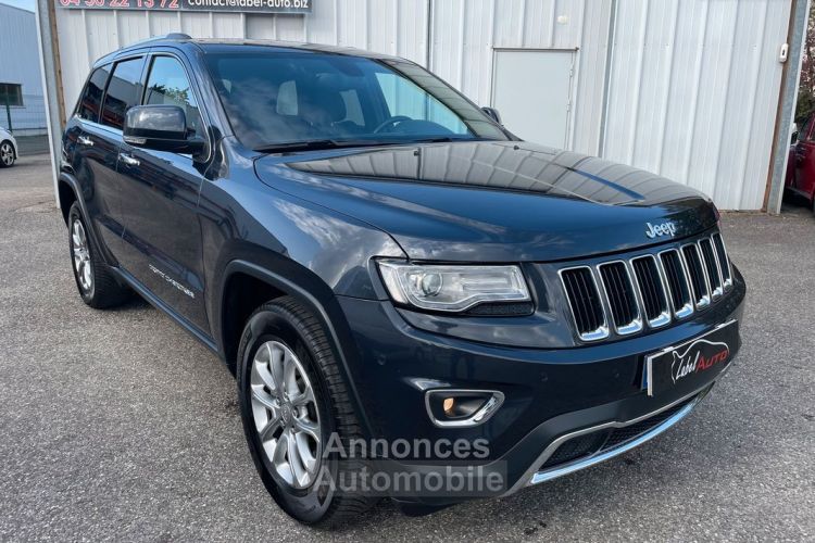 Jeep Grand Cherokee IV (2) 3.0 CRD V6 250 CV Limited Cuir électrique Sièges chauffants AV-AR + volant Caméra Régulateur Bluetooth Attelage 1ère main Révision complète Gar - <small></small> 23.990 € <small>TTC</small> - #2