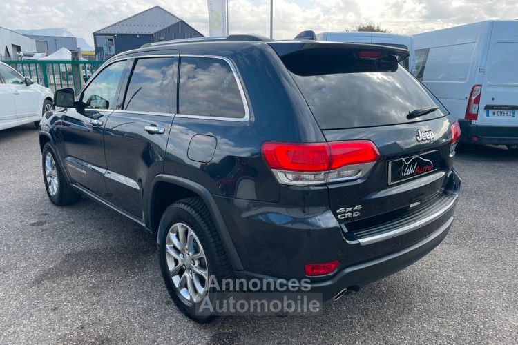 Jeep Grand Cherokee IV (2) 3.0 CRD V6 250 CV Limited Cuir électrique Sièges chauffants AV-AR + volant Caméra Régulateur Bluetooth Attelage 1ère main Révision complète Gar - <small></small> 23.990 € <small>TTC</small> - #3