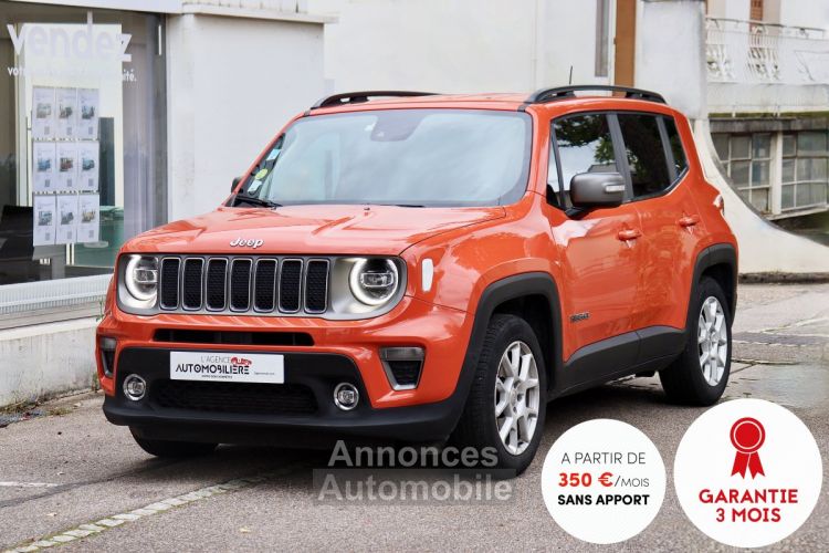 Jeep Renegade 1.6 CRD 120 2WD Limited BVM6 (CarPlay,Caméra) - <small></small> 11.990 € <small>TTC</small> - #1