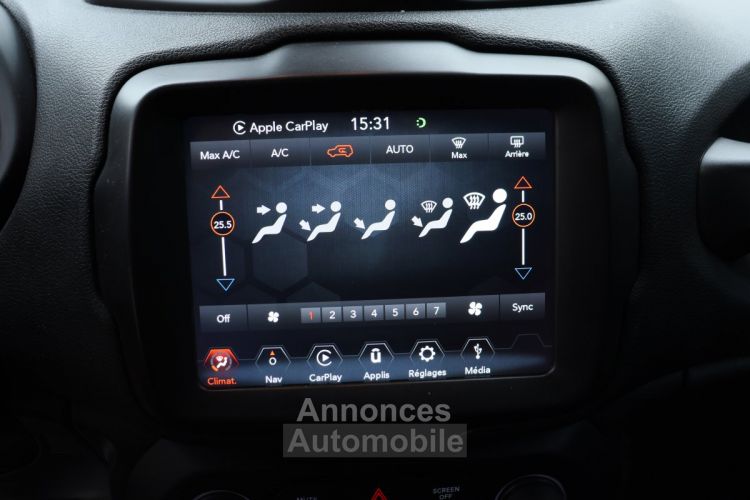 Jeep Renegade 1.6 CRD 120 2WD Limited BVM6 (CarPlay,Caméra) - <small></small> 11.990 € <small>TTC</small> - #37