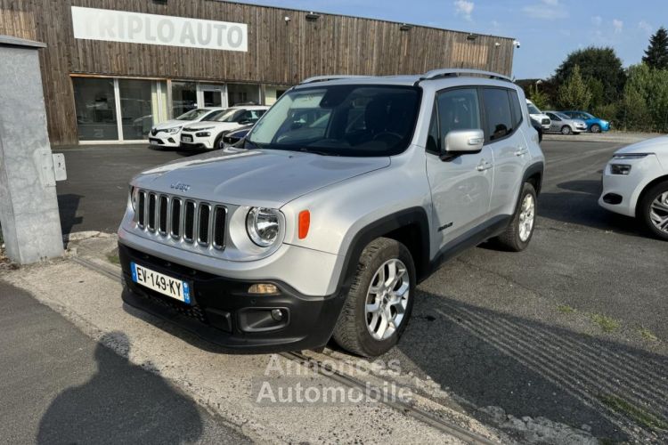 Jeep Renegade 1.6 MultiJet - 120 4x2 Limited Gps + Radar AR + Clim - <small></small> 12.990 € <small>TTC</small> - #1