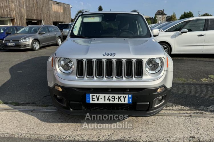 Jeep Renegade 1.6 MultiJet - 120 4x2 Limited Gps + Radar AR + Clim - <small></small> 12.990 € <small>TTC</small> - #8