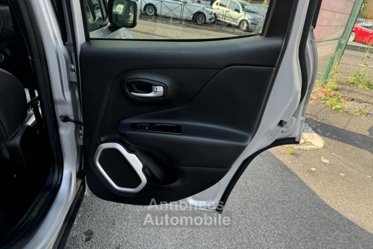 Jeep Renegade 1.6 MultiJet - 120 4x2 Limited Gps + Radar AR + Clim - <small></small> 12.990 € <small>TTC</small> - #14