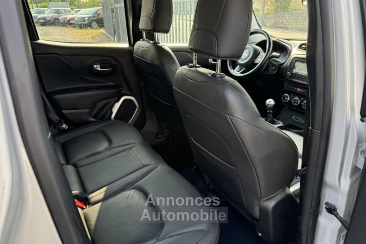 Jeep Renegade 1.6 MultiJet - 120 4x2 Limited Gps + Radar AR + Clim - <small></small> 12.990 € <small>TTC</small> - #15