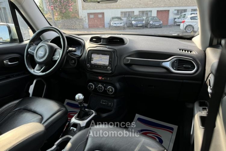 Jeep Renegade 1.6 MultiJet - 120 4x2 Limited Gps + Radar AR + Clim - <small></small> 12.990 € <small>TTC</small> - #16