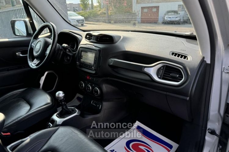 Jeep Renegade 1.6 MultiJet - 120 4x2 Limited Gps + Radar AR + Clim - <small></small> 12.990 € <small>TTC</small> - #19