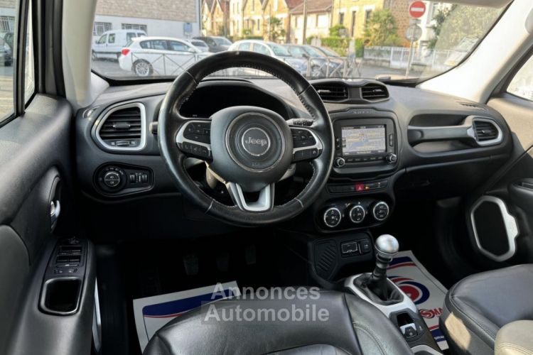 Jeep Renegade 1.6 MultiJet - 120 4x2 Limited Gps + Radar AR + Clim - <small></small> 12.990 € <small>TTC</small> - #23