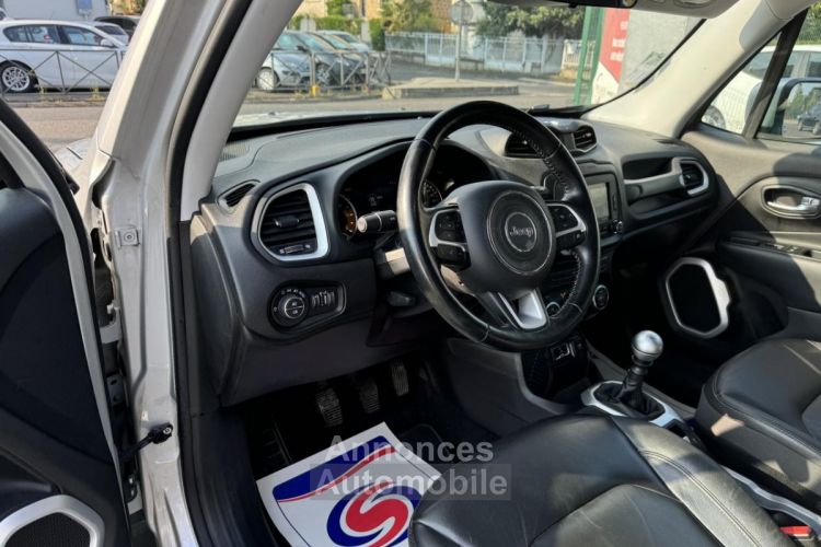 Jeep Renegade 1.6 MultiJet - 120 4x2 Limited Gps + Radar AR + Clim - <small></small> 12.990 € <small>TTC</small> - #26