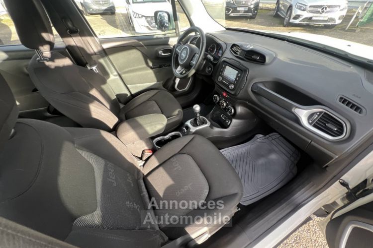 Jeep Renegade 1.6 MultiJet S&S 120ch Longitude 1erMain GPS Attelage - <small></small> 9.990 € <small>TTC</small> - #10