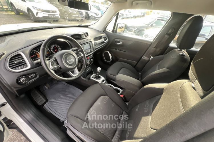 Jeep Renegade 1.6 MultiJet S&S 120ch Longitude 1erMain GPS Attelage - <small></small> 9.990 € <small>TTC</small> - #12