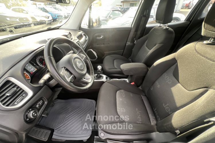 Jeep Renegade 1.6 MultiJet S&S 120ch Longitude 1erMain GPS Attelage - <small></small> 9.990 € <small>TTC</small> - #13