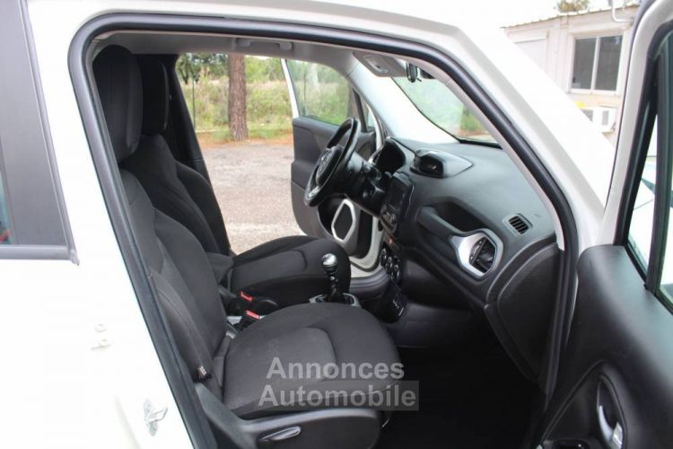 Jeep Renegade 2WD 1.6L CRD 16V 120CV BTE 6VT PACK SPORT/LONGITUDE 5 PORTES 02/2016 ETAT NEUF GTIE 6 MOIS - <small></small> 15.590 € <small>TTC</small> - #21