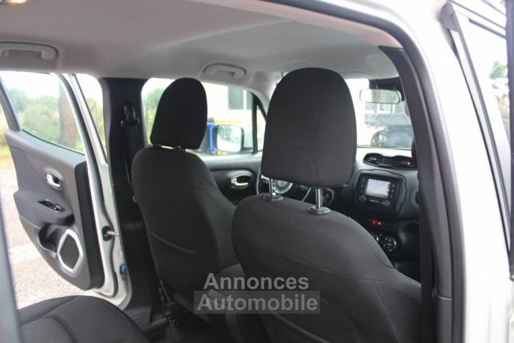 Jeep Renegade 2WD 1.6L CRD 16V 120CV BTE 6VT PACK SPORT/LONGITUDE 5 PORTES 02/2016 ETAT NEUF GTIE 6 MOIS - <small></small> 15.590 € <small>TTC</small> - #52