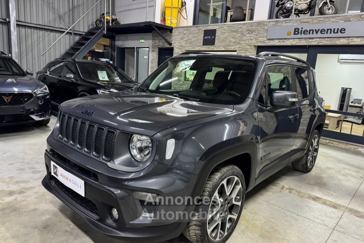 Jeep Renegade S 4XE 1.3 Turbo Hybride Rechargeable 190CV [07/2022 - CarPlay - Sieges / Volant Chauffant - Caméra ] - <small></small> 20.990 € <small></small> - #1