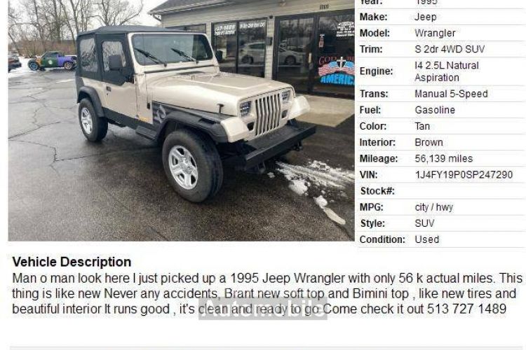 Jeep Wrangler - <small></small> 16.200 € <small>TTC</small> - #9