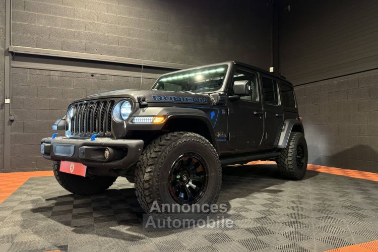 Jeep Wrangler 2.0 T 380ch Rubicon 4xe Rock-Trac BVA8 - <small></small> 79.900 € <small>TTC</small> - #4