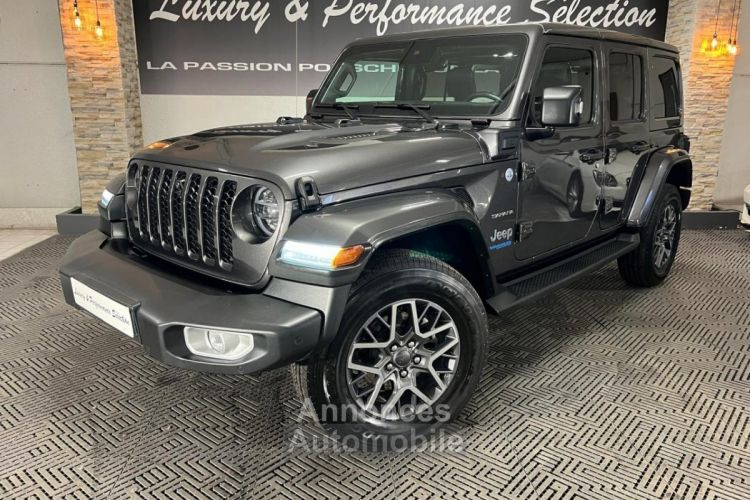 Jeep Wrangler 2022 4xe Hybride rechargeable 380ch Sahara - 59000km - 1°main - <small></small> 54.990 € <small>TTC</small> - #1