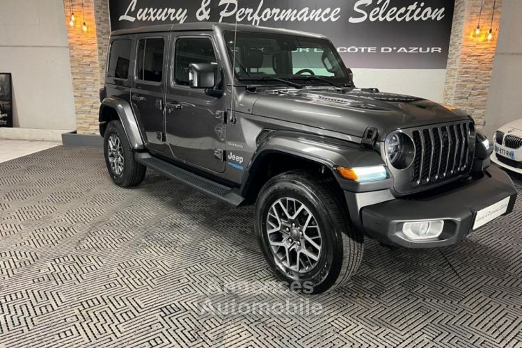 Jeep Wrangler 2022 4xe Hybride rechargeable 380ch Sahara - 59000km - 1°main - <small></small> 54.990 € <small>TTC</small> - #7