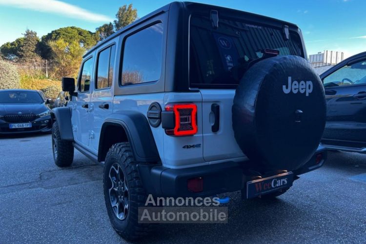 Jeep Wrangler 2.0i T 4xe  380ch BVA 4x4 Unlimited Rubicon - <small></small> 65.990 € <small>TTC</small> - #12