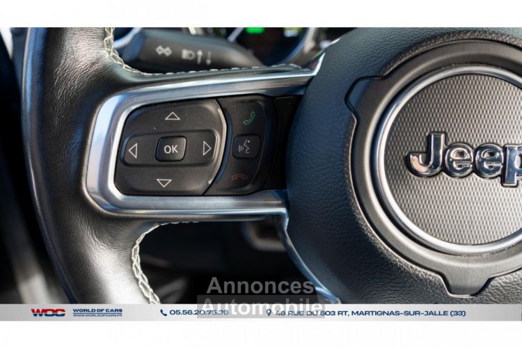 Jeep Wrangler 2.0i T 4xe - 380 - BVA 4x4 2018 Unlimited 80th Anniversary PHASE 1 - <small></small> 54.900 € <small>TTC</small> - #22